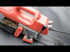 Soldadora con cuña en polietileno alta densidad Mesin Untuk Termofusi De Geomembrana