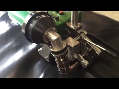 SWT-NS700 Hdpe Geomembrane Welder Bekerja di Tempat Kerja