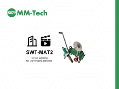 MM-Tech SWT-MAT2 mesin las udara panas untuk penyambungan dan pengelasan bahan tebal