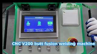 Video mesin las buttfusion SWT-V200/50A