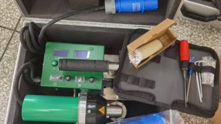 Mesin Las PVC Liner Efisien SWT-NS700