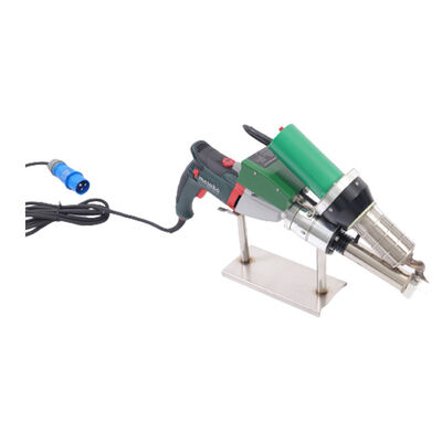 Mesin Las Ekstrusi Tangan Metabo 3400W Daya 2.5kg/jam Volume Ekstrusi 200-380°C Suhu Pemanasan