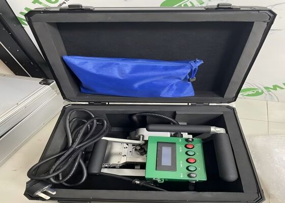 Mesin Las Geomembran CX300 0.5Mm-1.5Mm dengan Baji Panas Tembaga untuk Kolam Ikan 220V