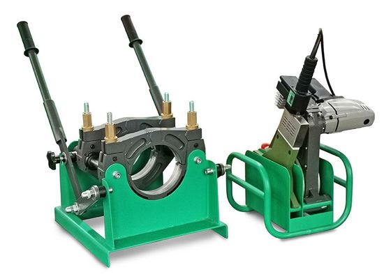 220 V IPS Inch Manual Mesin Las Pipa Hdpe 50mm-160mm CE disetujui