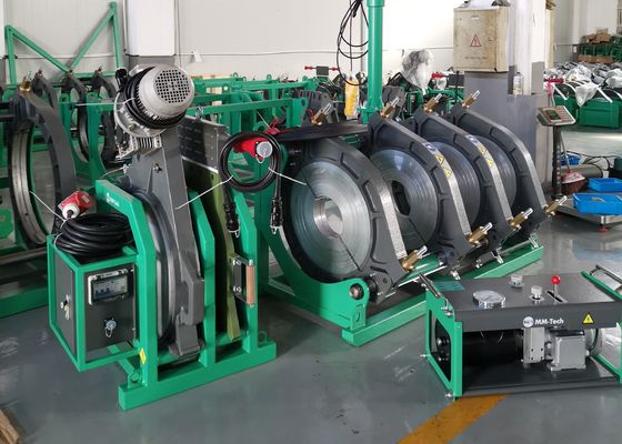 Plastik Pe Hdpe Pipe 400v Mesin Buttfusion Otomatis