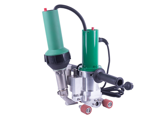 Mesin Las Terpal Udara Panas 1700w Di Kain Industri Pita Spanduk Pvc Plastik