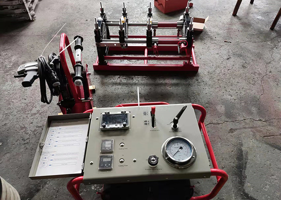 32-160mm Hdpe Pipe Butt Fusion Welding Machine Untuk Kota;