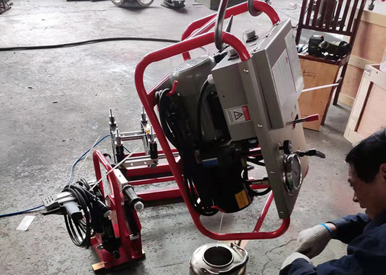 32-160mm Hdpe Pipe Butt Fusion Welding Machine Untuk Kota;