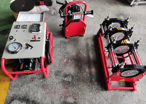 32-160mm Hdpe Pipe Butt Fusion Welding Machine Untuk Kota;