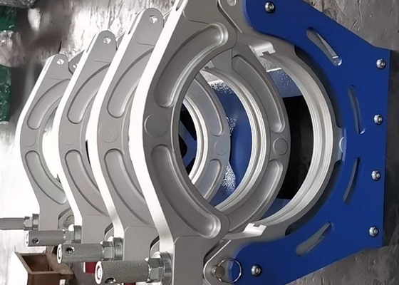 630mm Hdpe Pipe Butt Fusion Welding Machine Dengan Suhu Diaplay