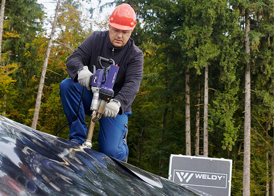WELDY Booster EX3 Extrusion Hand Welding Gun Untuk Polyethylene