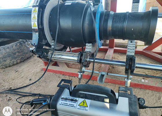 Mesin Las Elektrofusi PE 20-315mm Tersedia Bahasa Spanyol