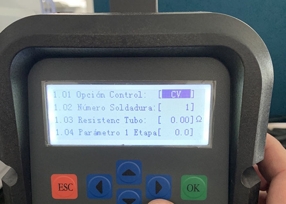 Mesin Las Fusion Elektrik AC220V Untuk Fitting Pe Ukuran 20-200mm