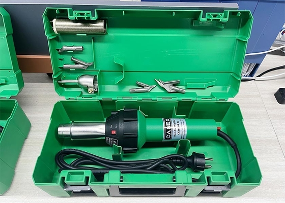 Senjata Las Udara Panas Lembaran Plastik 1600W CX1600S BL Untuk PP PE PVC
