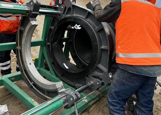 1200mm HDPE Hot Melt Joint Pipe Fusion Welding Equipment Untuk Pertambangan