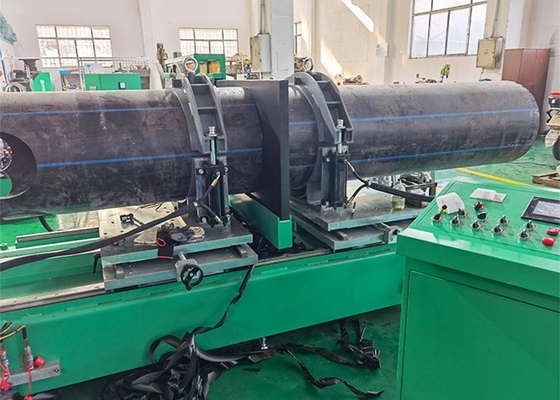 Mesin Las Fabrikasi Fitting Workshop HDPE 800mm Di Pabrik