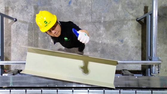 Mesin Bending Lembaran Plastik 48A Untuk Ketebalan 3mm-30 Mm