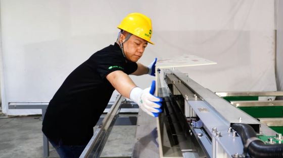 Wadah Kimia Mesin Bending Lembaran PVC 380V DVS Standard