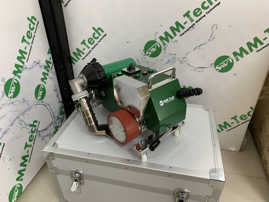 Mesin Las Terpal PVC Udara Panas SWT-UME HDPE Banner