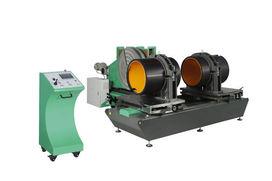 Mesin Pengelasan Fitting Workshop untuk HDPE PP Pipe 315-630mm dengan 380V Power and PLC Control