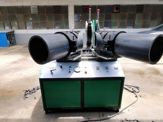 90-315mm Workshop Fitting Fabrication Welding Fusion Machine untuk HDPE PP Elbow Tee& Cross Wye Jenis Pengelasan
