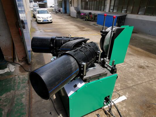 90-315mm Workshop Fitting Fabrication Welding Fusion Machine untuk HDPE PP Elbow Tee& Cross Wye Jenis Pengelasan