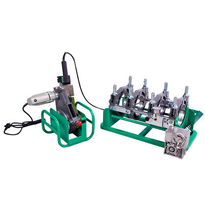 110V 220V Manual Hdpe Fusion Welder, Mesin Las Hot Melt
