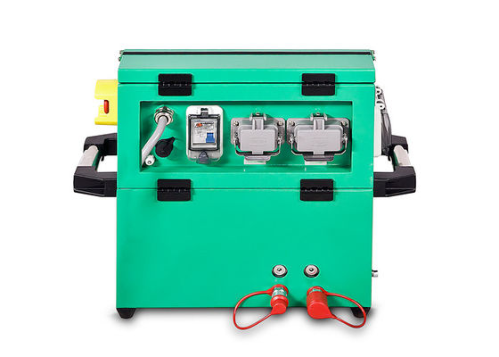 Mesin Las Hdpe Fusion Four Clamp, Mesin Bersama Pipa Plastik 230V