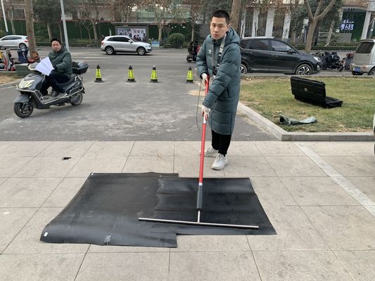 Detektor Kebocoran Film Plastik Panel Sentuh Untuk Uji Geomembrane