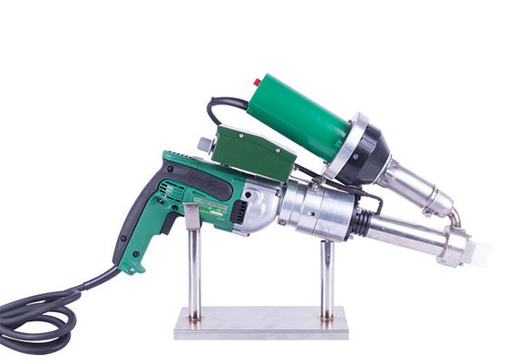Wire Feeder Hdpe Extrusion Welding Gun Dengan Digital Display Controller