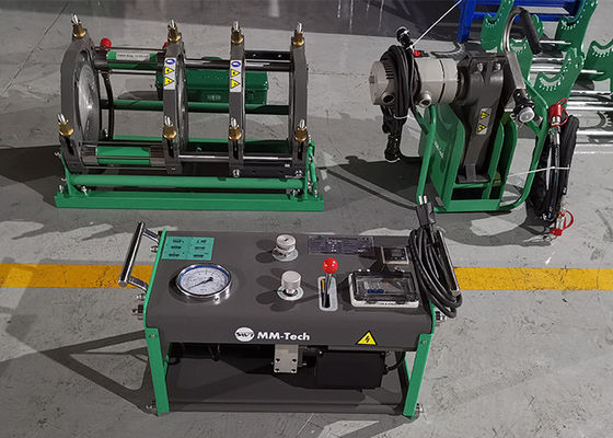 Mesin Las Hidrolik Butt Fusion PE PVDF, Peralatan Las Pipa 4.25KW