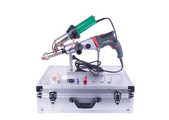 Tukang Las Ekstrusi HDPE 220V, Pistol Udara Panas 3400W Untuk Pengelasan Plastik