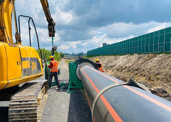Mesin Las Hidrolik Butt Fusion Konstruksi Tempat Kerja Untuk Pipa Hdpe