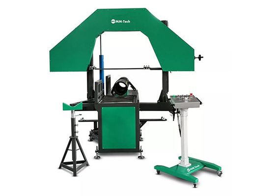 2.25KW Workshop Band Saw Untuk Pemotongan Fitting Siku Silang