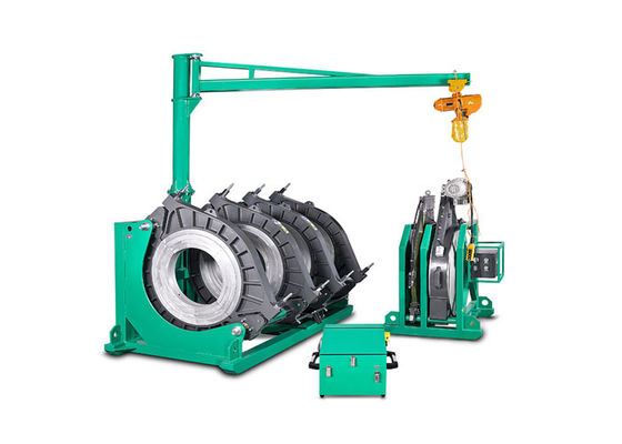 630mm 1000mm HDPE Peralatan Las Fusion Plastik 400V ISO21307-2017