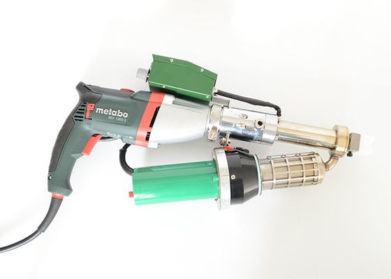 Tukang Las Ekstrusi Plastik SWT-NS610D, Pistol Panas Plastik 1600w Untuk PP