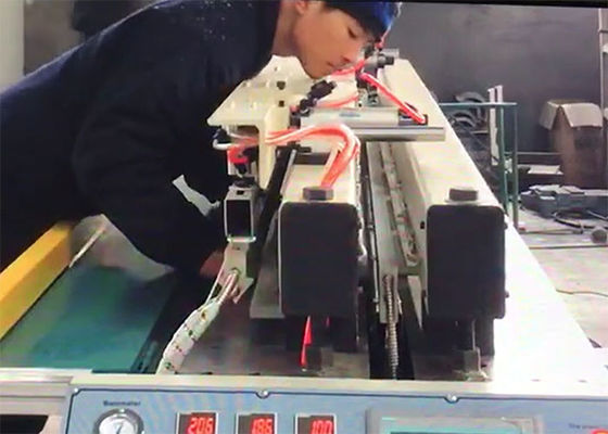 Mesin Bending Lembaran Plastik HDPE Multifungsi Terintegrasi 90 Derajat Rolling