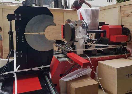 380V 50Hz Saddle Fusion Machine Radius Bandsaw Tahan Korosi