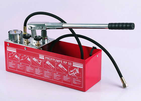 Bench Manual Hydraulic High Pressure Test Pump Hydrostatic Hydro Testing