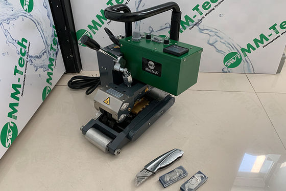 HDPE 0.2-2.0mm Hot Wedge Geomembrane Welder Dengan Sertifikasi CE