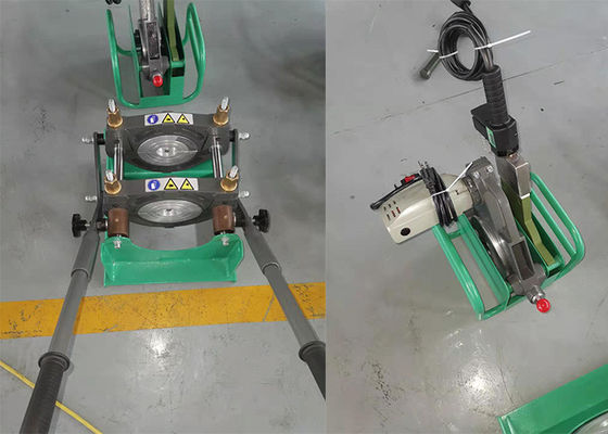 220V 50Hz 40-110mm Pipa PE Manual Butt Fusion Welding Machine
