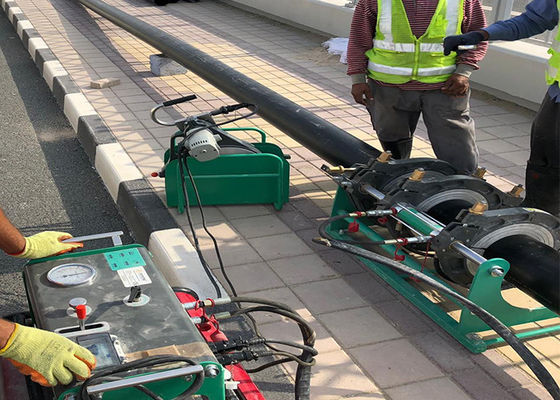 Polyethylene Hdpe Pipe Fitting Pipa Gas Manual Butt Fusion Welding Machine