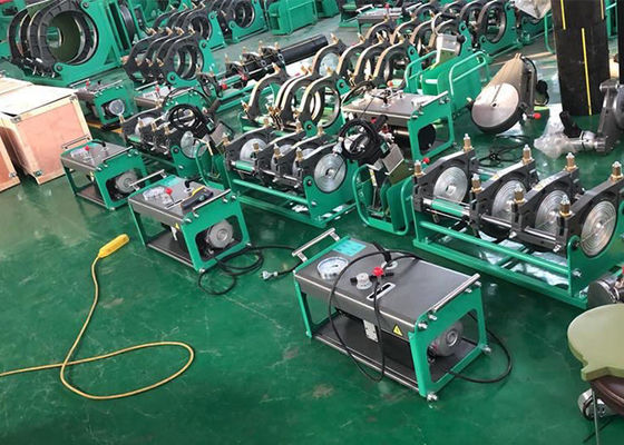 Profil Paduan Aluminium 200mm Kustom 2.3kw Butt Fusion Welder