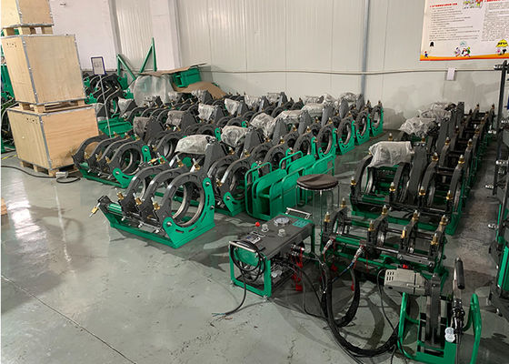 110v Manual Butt Fusion Welding Machine Untuk Pipa 50-200mm