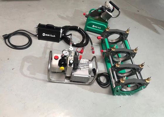 Peralatan Las Fusion Plastik Hdpe Polyethylene Docking Hot Melt Jointing