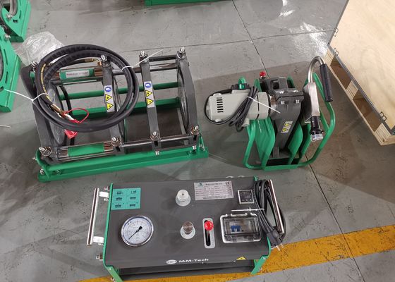Manual Pipa Plastik Mesin Las Hidrolik Hdpe