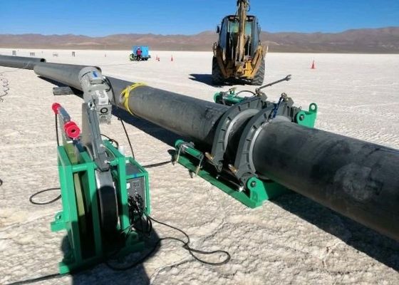 Mesin Las Termofusi Sambungan Panas Lapangan Untuk Sistem Air Gas Pipa Hdpe Pe