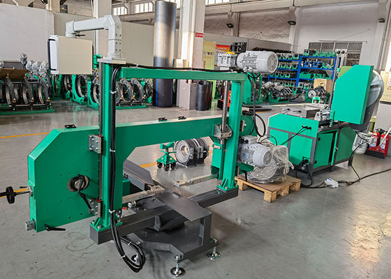 Bengkel Lapangan Saddle Fusion Pipe Fitting Machine Fabrikasi Hdpe