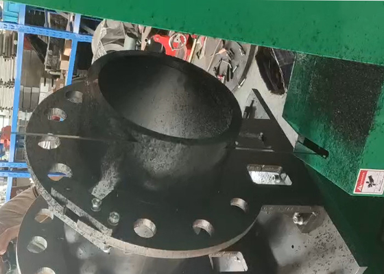 Sudut Disesuaikan 630mm Mesin Pemotong Pipa Plastik 3Kw