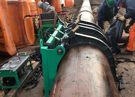 380v Pipa Hdpe Mesin Las Butt Fusion Hidrolik Kebisingan Rendah